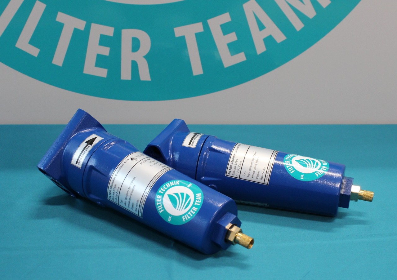 Inline filtre stlačeného vzduchu